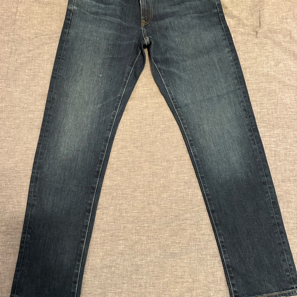 Uniqlo Slim Straight Low Jeans